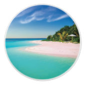 Angenehmer Strand Keramikknauf (Vorderseite)