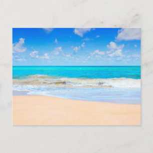 Angenehmer Strand Postkarte