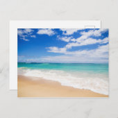 Angenehmer Strand Postkarte (Vorne/Hinten)