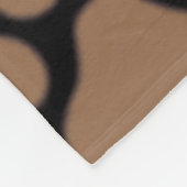 Angenehmes Druckmuster Fleecedecke (Ecke)