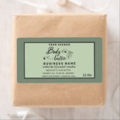 Angenehmes Etikett für Schmetterlingskörper (Insitu)