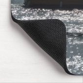 Angenehmes Handwerk, Hafen von Cardiff Bay Mousepad (Ecke)