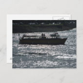 Angenehmes Handwerk, Hafen von Cardiff Bay Postkarte (Vorne/Hinten)