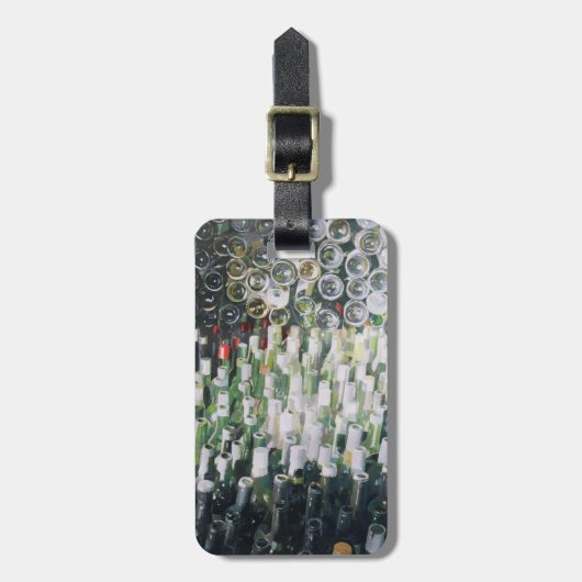 Angenehmes Leben Gepäckanhänger (Vorderseite vertikal)