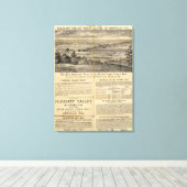 Angenehmes Tal, Kalifornien Leinwanddruck (Insitu (Holzboden))