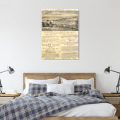 Angenehmes Tal, Kalifornien Leinwanddruck (Insitu (Schlafzimmer))