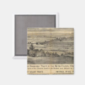 Angenehmes Tal, Kalifornien Magnet (Vorderseite/Rückseite)