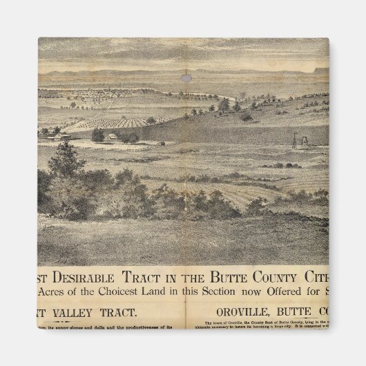 Angenehmes Tal, Kalifornien Magnet (Vorne)