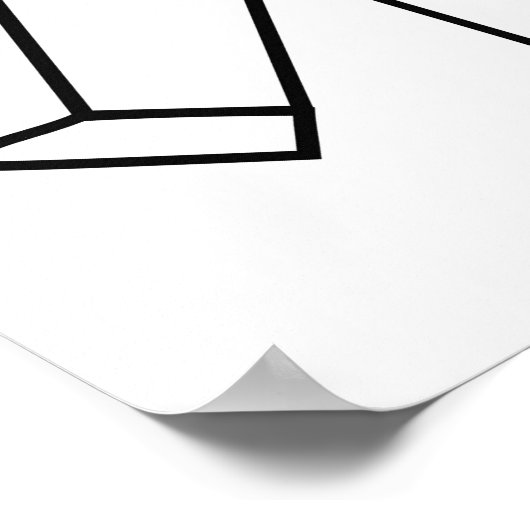 Angenehmes Wandern Poster (Ecke)