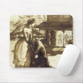 Angenommen, 1853 (Stift u. braune Tinte auf Mousepad (Mit Mouse)