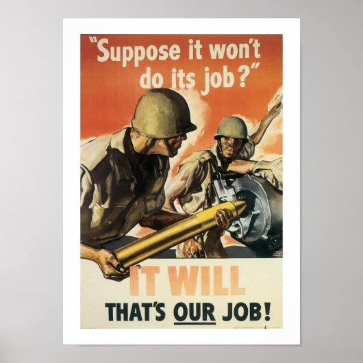 Angenommen, es wird seine Arbeit nicht tun? Poster (Vorne)