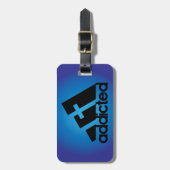 angenommen gepäckanhänger (Vorderseite vertikal)