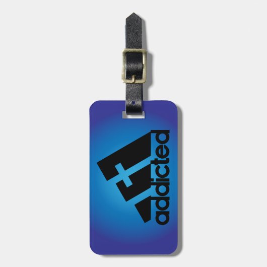 angenommen gepäckanhänger (Vorderseite vertikal)