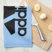 angenommen geschirrtuch (Viertel Falte)