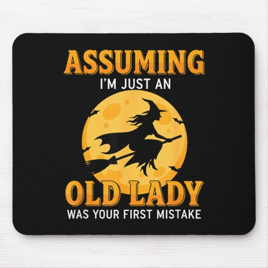 Angenommen, ich bin eine alte Dame, war der erste  Mousepad (Vorne)