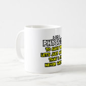 Angenommen ich bin nie falsch kaffeetasse (Vorderseite Links)
