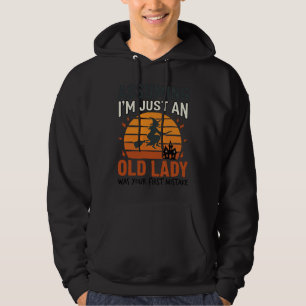 Angenommen, ich bin nur eine alte Hexen-Lady Hallo Hoodie