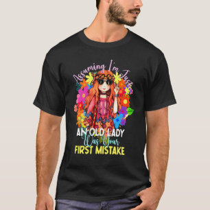 Angenommen, ich bin nur eine alte Hippie-Blumenkin T-Shirt