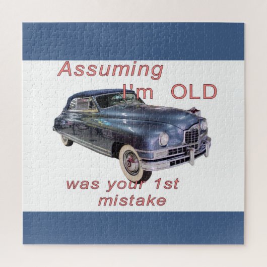 Angenommen, ich bin Old 1948 Packard Oldtimer   Puzzle (Vertikal)