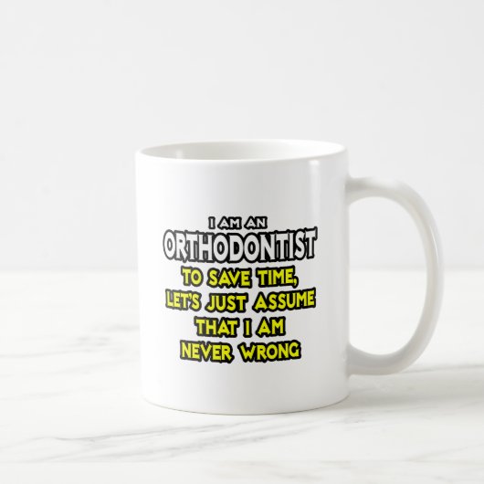Angenommen, ich habe nie Unrecht Kaffeetasse (Rechts)