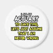 Angenommen, ich habe nie Unrecht Magnet (Vorne)