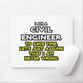 Angenommen, ich habe nie Unrecht Mousepad (Mit Mouse)