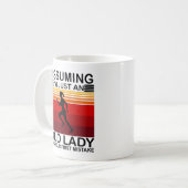 Angenommen, ich wäre nur eine alte Dame, war dein  Kaffeetasse (Vorderseite Links)