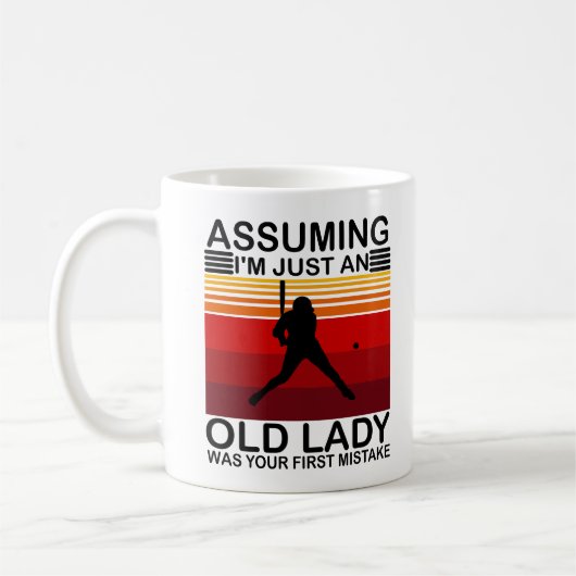 Angenommen, ich wäre nur eine alte Dame, war deine Kaffeetasse (Links)