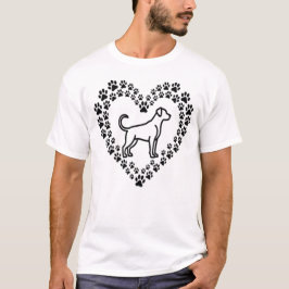 Angenommen, nicht gekauft Rettungshund-Mama/Papa-T T-Shirt