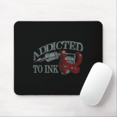 Angenommen, sich zu dunklen Tattoo-Künstler Inking Mousepad (Mit Mouse)