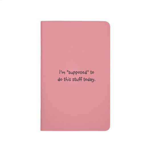 Angenommen, um dieses Material zu tun stecken Sie Taschennotizbuch (Vorderseite)