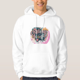 Angenommene Herausforderung Hoodie