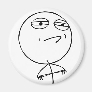 Angenommene Herausforderung - Magnet (nur Bild)