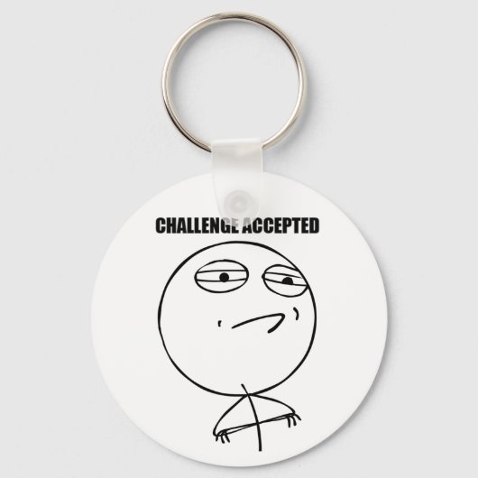 Angenommene Herausforderung - Schlüsselanhänger (Vorderseite)