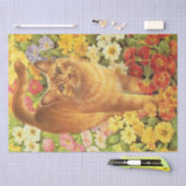 ANGENOMMENES KATZPAPIER SEIDENPAPIER (Handwerk)