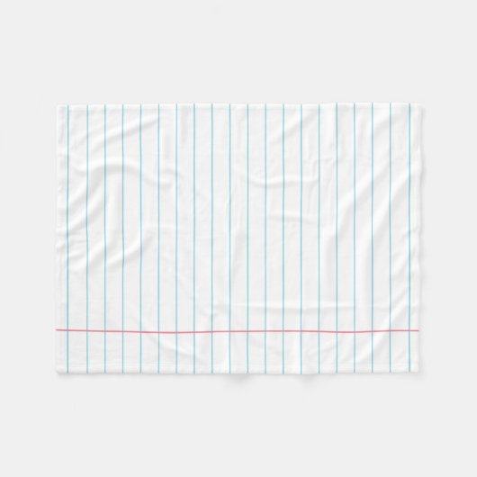 ANGEORDNETE LINES PAPIERdecke Fleecedecke (Vorderseite (Horizontal))