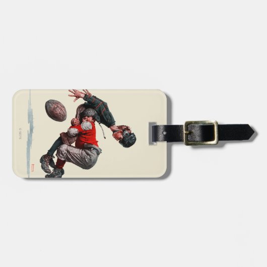 Angepackt Gepäckanhänger (Vorderseite horizontal)