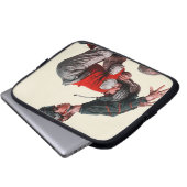 Angepackt Laptopschutzhülle (Vorne Knopf)