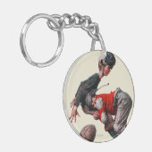 Angepackt Schlüsselanhänger (Vorderseite links)