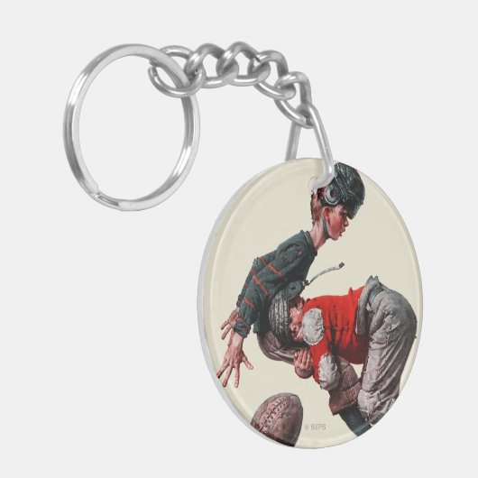 Angepackt Schlüsselanhänger (Vorderseite links)