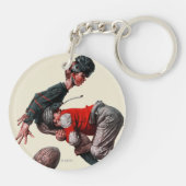 Angepackt Schlüsselanhänger (Rückseite)