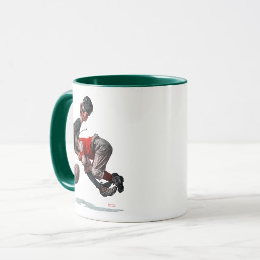 Angepackt Tasse (Vorderseite Links)