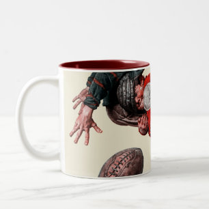 Angepackt Zweifarbige Tasse