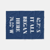 Angepasst: Alle Koordinaten beginnen Fleecedecke (Vorderseite (Horizontal))