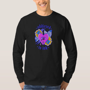 Angepasst an Tintenfischhändler Tattoo T-Shirt