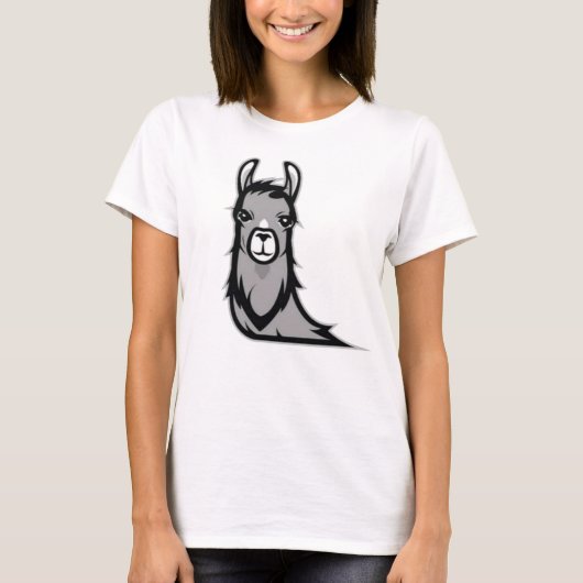 Angepasst Llama T-Shirt (Vorderseite)