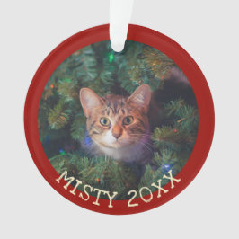 Angepasst meine erste Weihnachtskatze Keepake Jahr Ornament