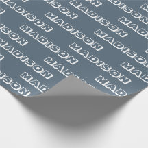 Angepasst mit Name, Text, Geburtstagsgeschenk grau