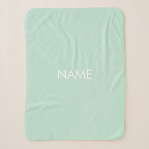 Angepasst mit Namen, Text minimalistisch Meeresfr Sherpadecke