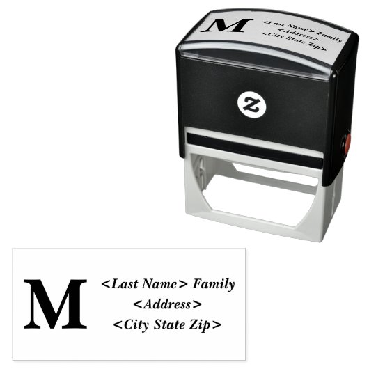 Angepasste Adresse Permastempel (Beispiel)